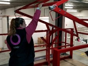 Cais basculante de segurança