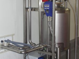CIP Limpeza e desinfeção de tubagem alimentar